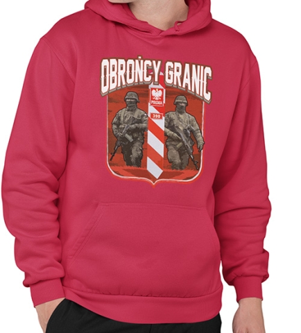 BLUZA Z KAPTUREM PATRIOTYCZNI OBROŃCY GRANIC
